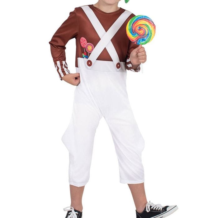 Classic Oompa Loompa Toddler Boys Willy Wonka Costume - Toddler