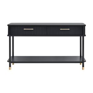 Sophus 140cm Console Hall Entrance Table Black
