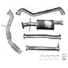 Ignite Exhausts Turbo Back For Ford Ranger Px2/px3 3.2l Cat & Muffler Raw Aluminised Steel