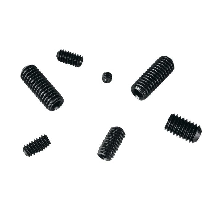 Pinnacle 3 / 16 - 3 / 8" Black Assorted Socket Screw Set - 16 Pack