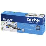 Brother TN-257C  Cyan High Yield Toner Cartridge to Suit -  HL-3230CDW/3270CDW/DCP-L3015CDW/MFC-L3745CDW/L3750CDW/L3770CDW