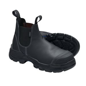 Blundstone Unisex Black RotoFlex 9001 Elastic Side Safety Boot - UK Size 12