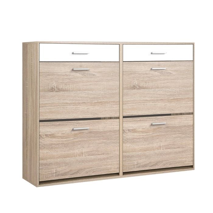 Storage 3 Tier Shoe Rack Storage White
