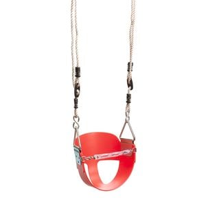 Swing Slide Climb Red Toddler Open Seat