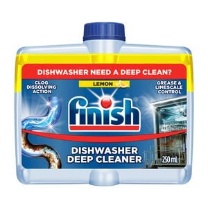 Finish 250ml Dishwasher Cleaner Lemon 