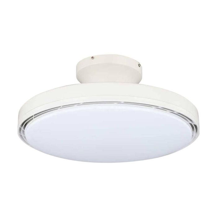 FanForce Haven Bladeless Smart DC Ceiling Fan With LED Light & Remote