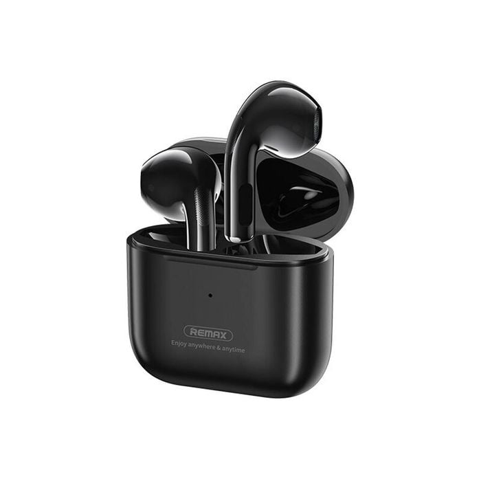 Bluetooth Wireless Earbuds Airplus Pro Remax Tws-10i  Lightweight Auto Connect Black