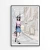 Elegant Fashion Store Art with Stylish Girl   Print 100% Australian Made 90 x 120cm   (Poster)