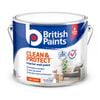 British Paints 6L Low Sheen White Clean & Protect Interior Paint