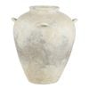 Amalfi Inga Ceramic Vase Aged White 28x28x34cm
