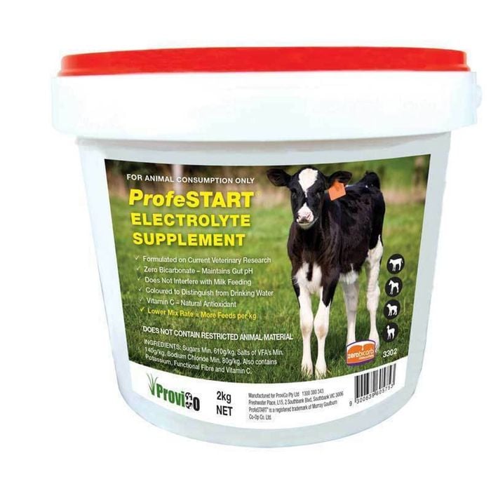 Profestart Electrolyte Powder Calves Piglets & Lambs Supplement 10kg
