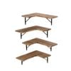 Levede 40.5x29cm Bookshelves