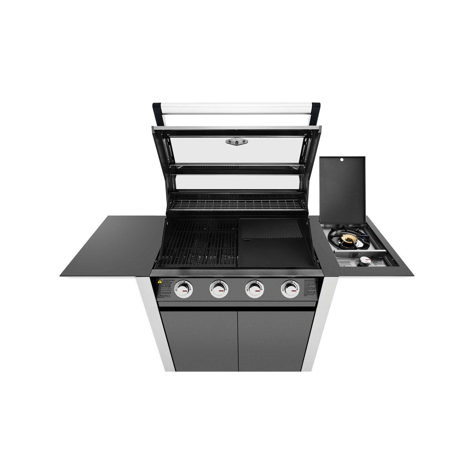 BeefEater 1600 Series 4 Burner Dark BBQ Bunnings Australia