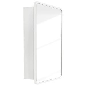 CIBO Matte White Metallo Shaving Cabinet 