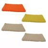 Indulgence Set of 4 Cotton Pile Hand Towels 40 x 60 cm 1 Burnt Orange 1 Citrus 2 Beige