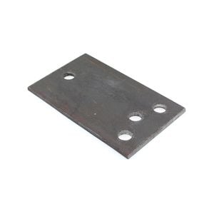 Sunrise 2/3 Hole Universal Coupling Hitch Plate Rectangular 6mm - 3hcpnr