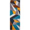 Grid 902 Yellow 300x80cm - Medium Runner Hand Tufted Wool Indoor Rug