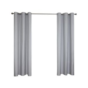 Windoware 180 x 223cm Steel Multi Eyelet Blockout Curtain - 1 Pack