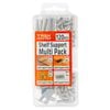 Taskmaster 120 Piece 4 Styles Shelf Pins - Multi Pack