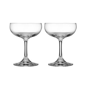 2pc Tempa Quinn Coupe Glass