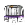 Kahuna Trampoline 12 Ft With Basketball Set - Purple