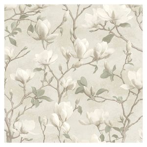 Petalina Cream Wallpaper, 36402