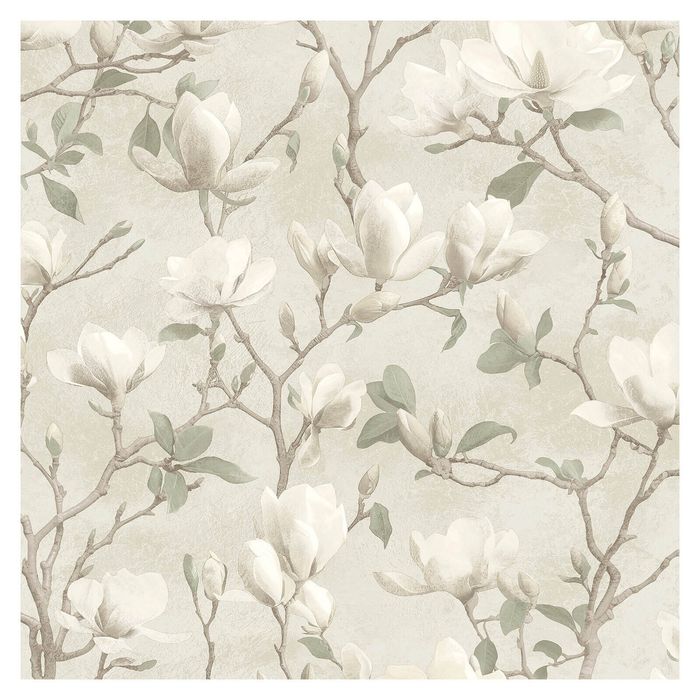 Petalina Cream Wallpaper, 36402