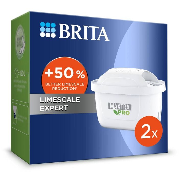 Brita Water Filter Cartridge Maxtra Pro Limescale Expert - 2 Pack