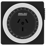 Arlec 24 Hour Compact Mechanical Timer 
