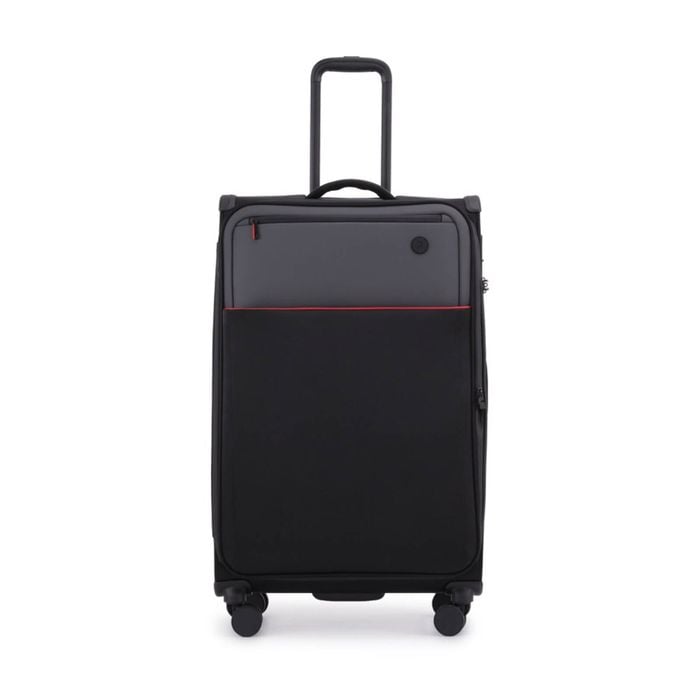 Paklite Outline Large Travel Luggage Spinner Wheels Suitcase 113l Black/red