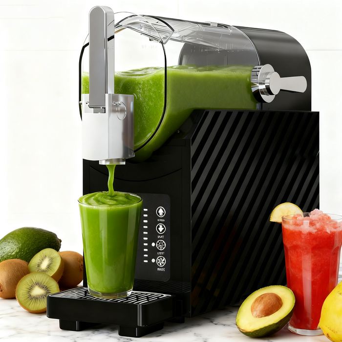 Advwin Slushie Machine, 2.5l Ice Shaver Machine for Home, 250w Ice Crusher with 3 Modes, Self-Cleaning Frozen Drink Maker