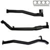 Ignite Exhausts Turbo Back For Toyota Landcruiser 76 Series V8 Wagon 3" No Cat With Pipe 409 Stainless Steel
