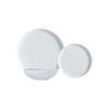 Maxwell & Williams Cashmere Mansion High Rim 12 Piece Dinner Set - White - White | One size | EF0070