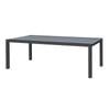 Mimosa 220 x 100cm Aluminium Lava Dining Table