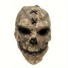 Lifebay Halloween Scarecrow Skull Mask with Hat