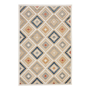 Fab Habitat 80x150cm Multicolour Mito Indoor Outdoor Rug