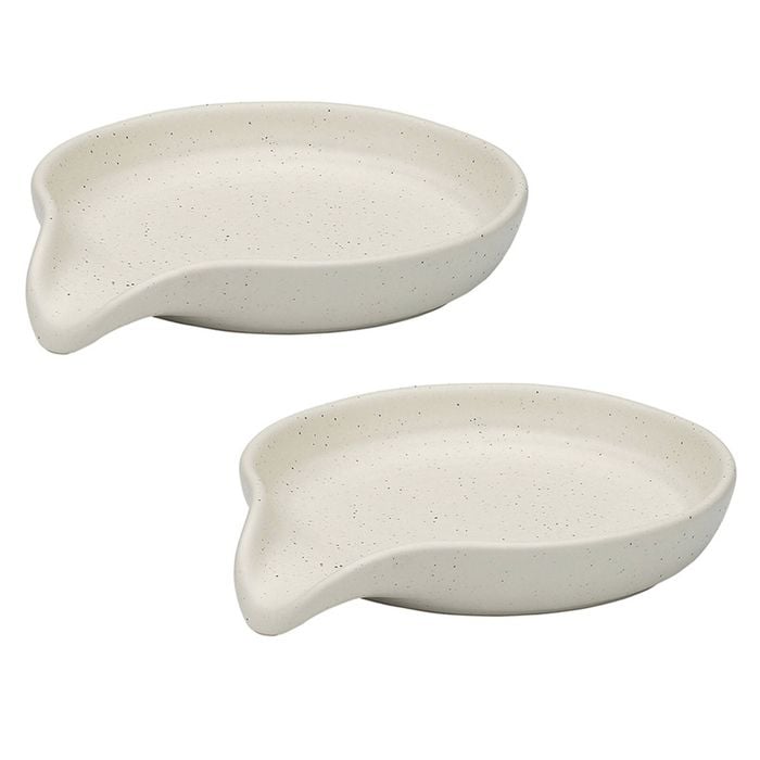 2PK Ecology Ottawa Stoneware Spoon Rest Calico 12x14cm