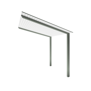 Exterior Life 3.25m Hollywood Woodland Grey/Pearl White Pergola