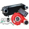 Gen1 High Flow Turbo Charger With 84mm Intercooler And Genuine Oil Feed Pipe For Hyundai Santa Fe D4hb 2.2l 2009-2014