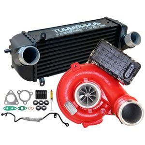 Gen1 High Flow Turbo Charger With 84mm Intercooler And Genuine Oil Feed Pipe For Hyundai Santa Fe D4hb 2.2l 2009-2014