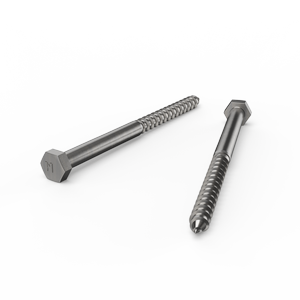 ZENITH M10 x 150mm Stainless Steel 304 Grade Hex Head Coach Screws
