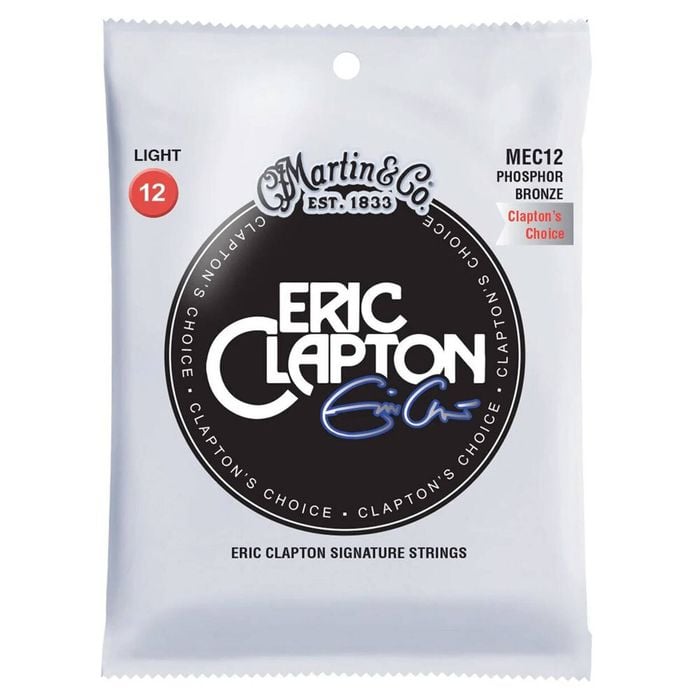 Martin Guitar MEC12 Clapton's Choice Strings 92/8 Phosphor Bronze Light