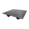Jack 290mm Square Checker Plate Pot Trolley