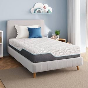 Homfurn Medium Single Mattress, 30cm Thick Memory Foam Mattress  Single Size Bed In A Box For Cool Sleep With Gel Foam