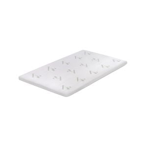 Memory Foam Mattress Topper with Bamboo Cover - Single