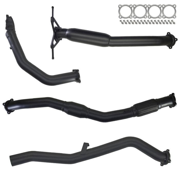 Ignite Exhausts Turbo Back For Nissan D22 Navara 3l 3" Cat & Hotdog 409 Stainless Steel