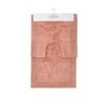 J.Elliot 2000GSM 2 Pce Dawson 100% Cotton Bath Mat Set Clay Pink