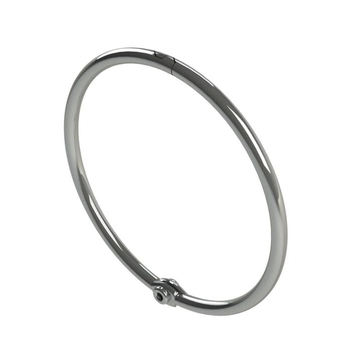 Metal Curtain Ring for Shower Rail - 57mm - Pack of 12