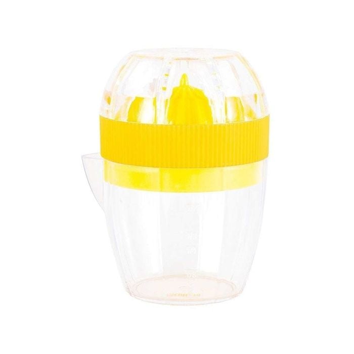 Scullery Essentials Plastic Citrus Juicer 120ml Yellow