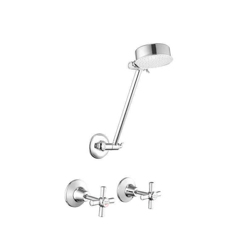 Mondella WELS 3 Star 8L/min Chrome Centro Shower Set